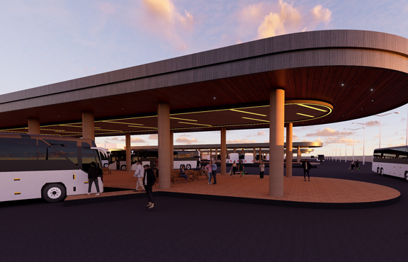 bus stand