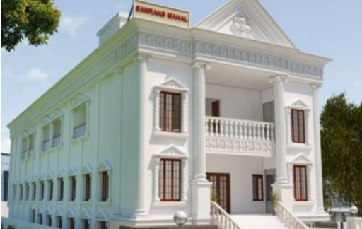 SANRAKS MAHAL — glass & steel
